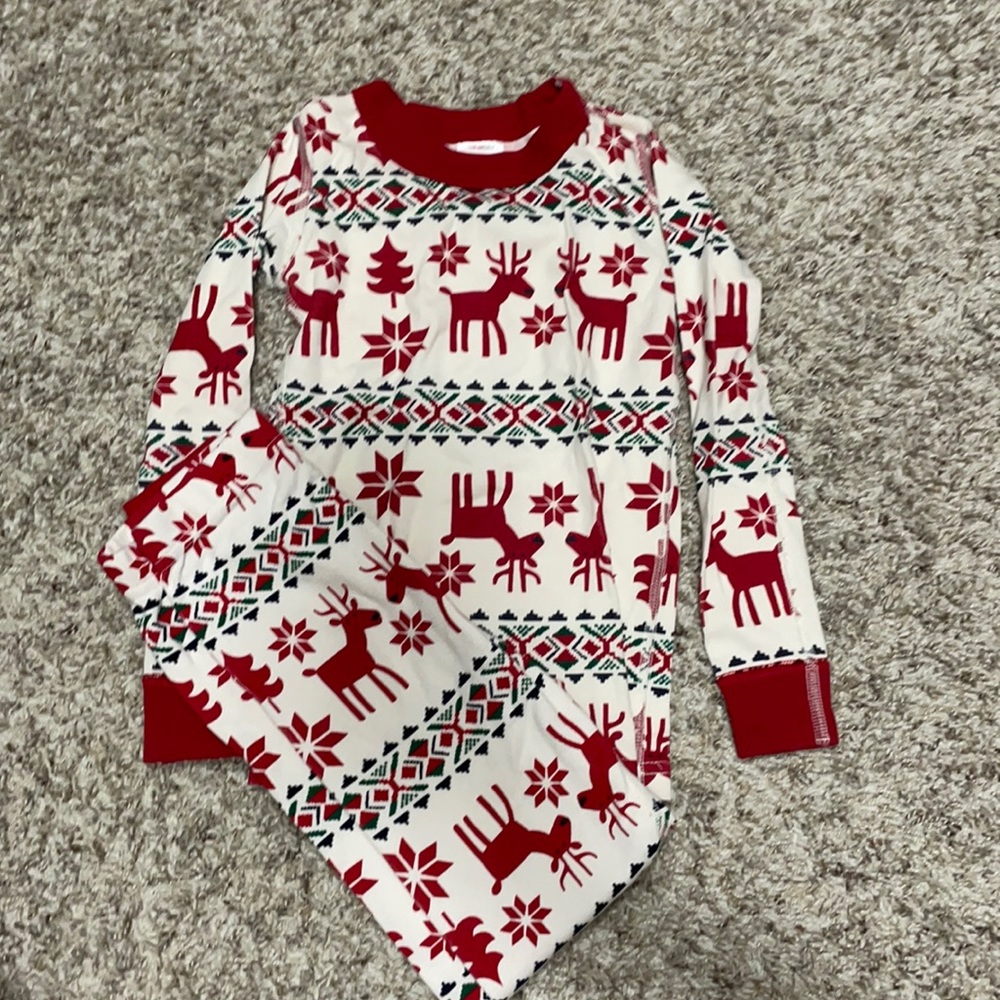 Hanna Andersson Dear Deer Christmas pajamas